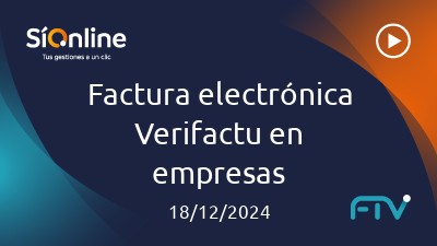 Factura electrónica Verifactu en empresas